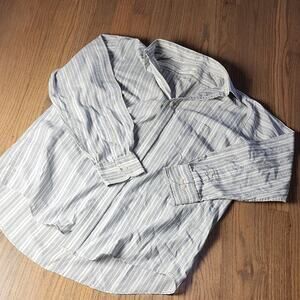 Vintage Sears Roebuck Men's Striped Dress Shirt